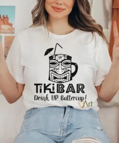 Drink Up Buttercup Tiki Bar Funny Mash Cup shirt