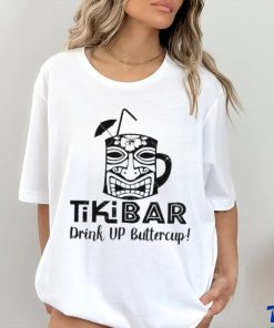 Drink Up Buttercup Tiki Bar Funny Mash Cup shirt