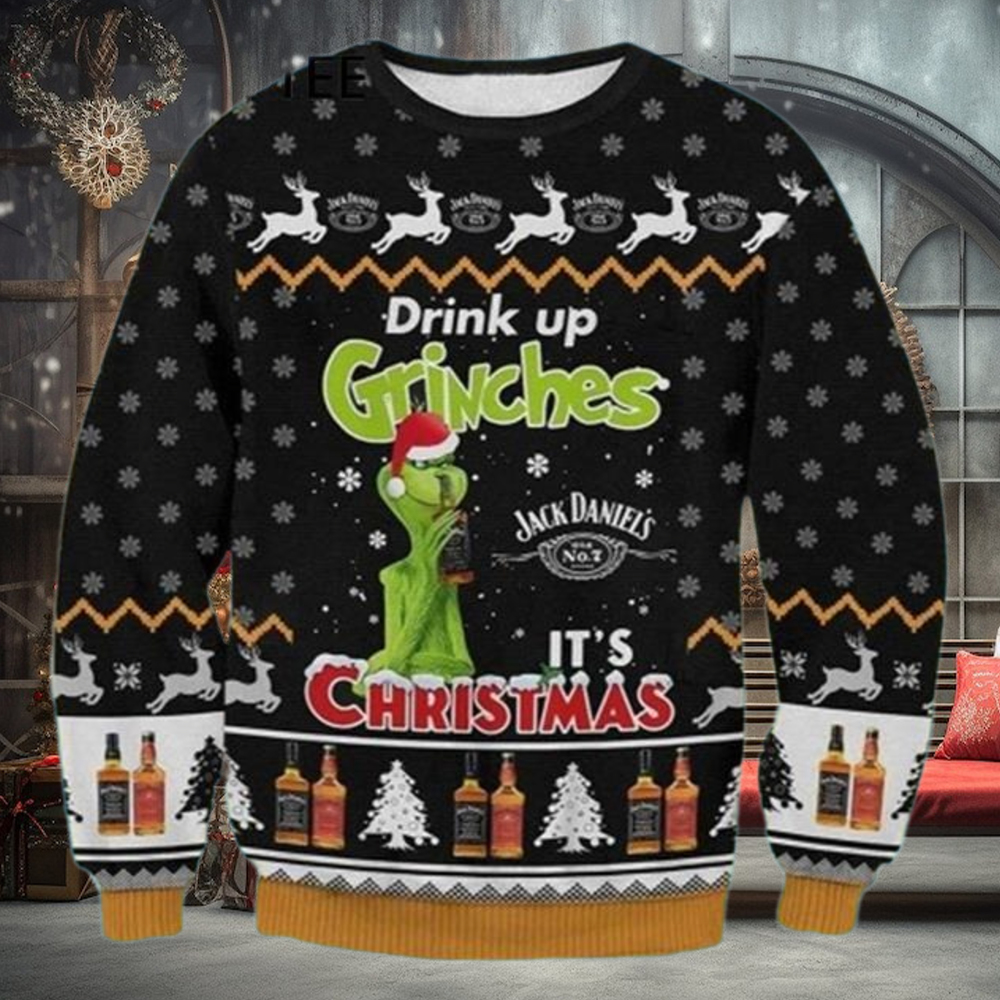 Drink Up Grinches It’s Christmas Funny Christmas Ugly Sweaters Drink Up Grinches It’s Christmas Funny Christmas Ugly Sweaters