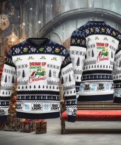Drink Up Grinches It’s Christmas Ugly Christmas Sweater Funny Christmas Gift