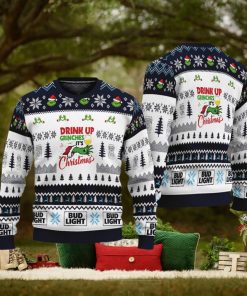 Drink Up Grinches It’s Christmas Ugly Christmas Sweater Funny Christmas Gift
