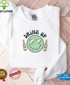 Drink Up Smiley St. Patricks Tee Shirt