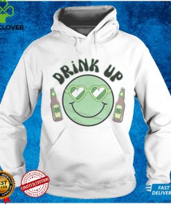 Drink Up Smiley St. Patricks Tee Shirt