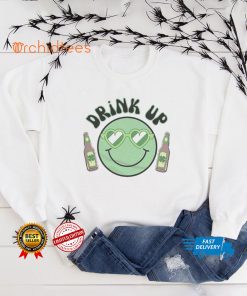 Drink Up Smiley St. Patricks Tee Shirt