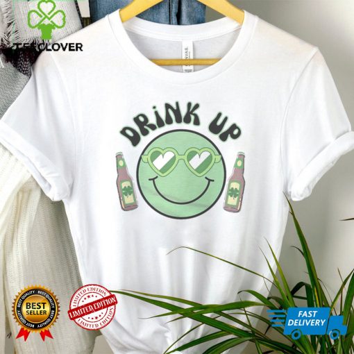 Drink Up Smiley St. Patricks Tee Shirt