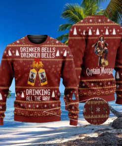 Drinker Bells Captain Morgan Ugly Christmas Sweater