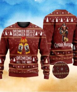 Drinker Bells Captain Morgan Ugly Christmas Sweater