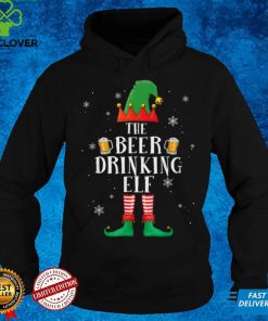 Drinking Elf Matching Group Christmas Party Pajama T Shirt