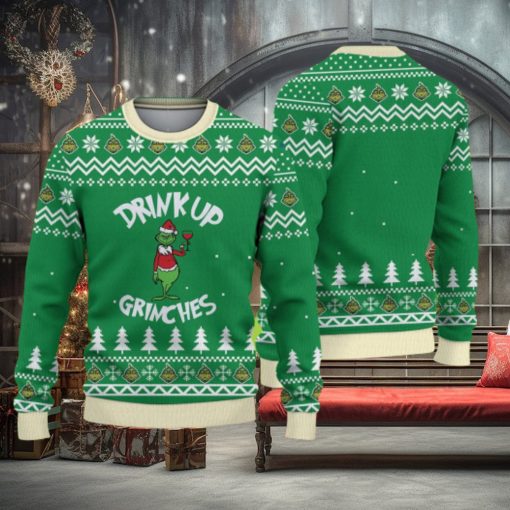 Drinkup Grinches Green Ugly Christmas Sweater Funny Christmas Gift