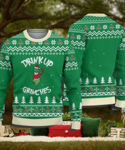 Drinkup Grinchess Ugly Christmas Sweater