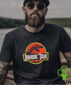 Drjclau Wearing Jirassic Task Shirt