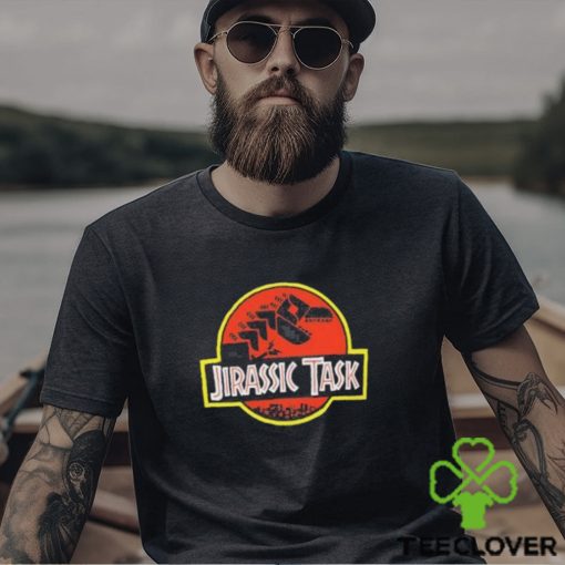 Drjclau Wearing Jirassic Task Shirt