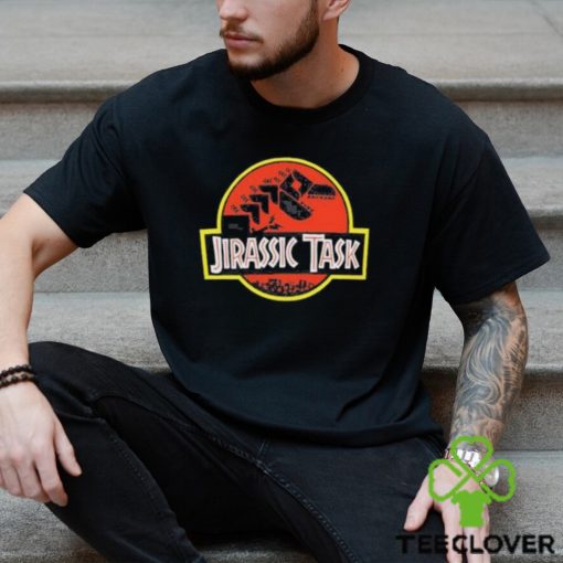 Drjclau Wearing Jirassic Task Shirt