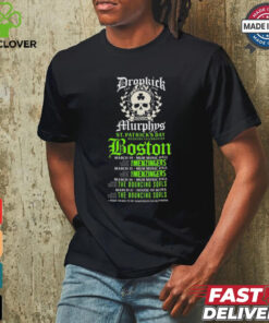 Dropkick Murphys 2024 Boston, Massachusetts St Patrick’s Day Tour Poster Shirt