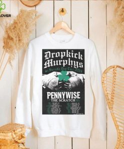 Dropkick Murphys 2024 St. Patrick’s Day Tour poster T shirt