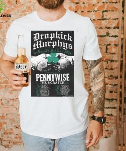 Dropkick Murphys 2024 St. Patrick’s Day Tour poster T hoodie, sweater, longsleeve, shirt v-neck, t-shirt