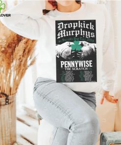 Dropkick Murphys 2024 St. Patrick’s Day Tour poster T hoodie, sweater, longsleeve, shirt v-neck, t-shirt