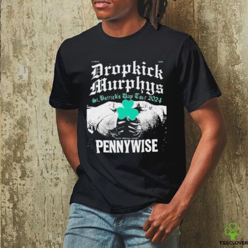 Dropkick Murphys ft Pennywise 2024 US St Patrick’s Day Tour T Shirt