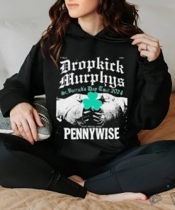 Dropkick Murphys ft Pennywise 2024 US St Patrick’s Day Tour T Shirt