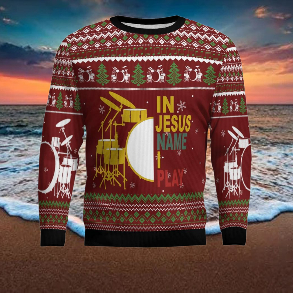 Drum I Play Ugly Christmas Sweater Drum I Play Ugly Christmas Sweater