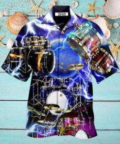 Drum Is My Cardio Lighting Style Hawaiian Shirt