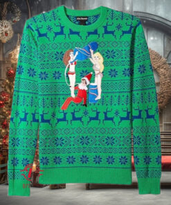 Drunk Elf Ugly Christmas Sweater