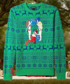 Drunk Elf Ugly Christmas Sweater