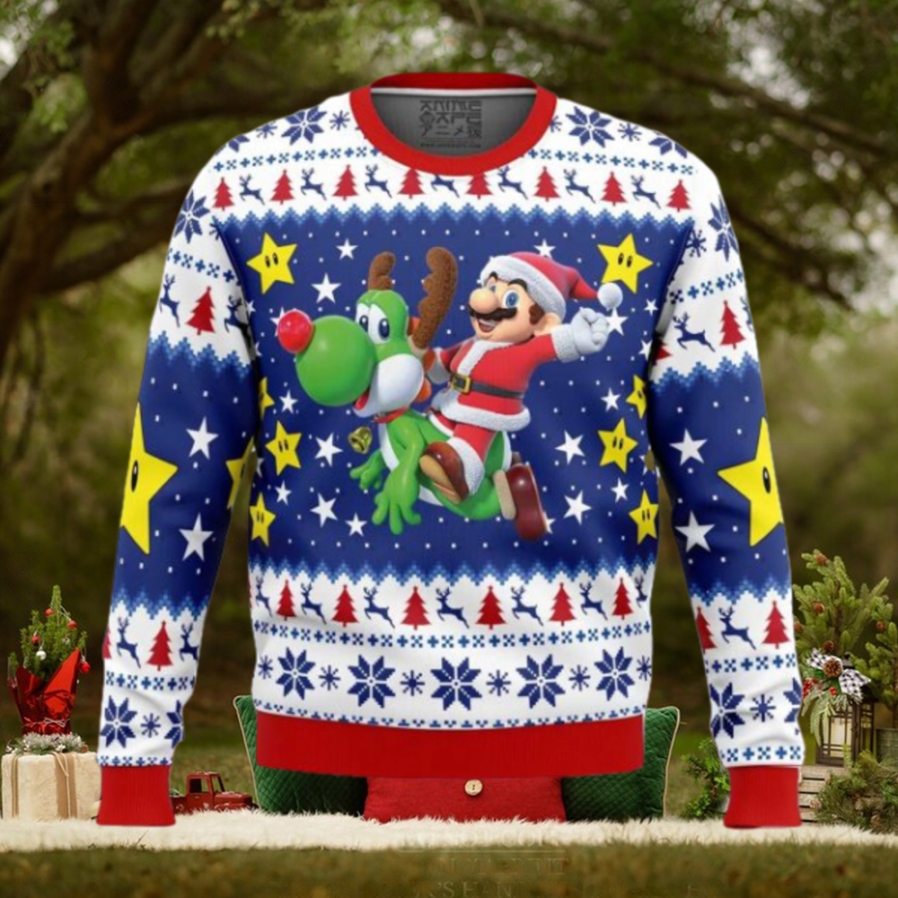 Mario bros christmas clearance sweater