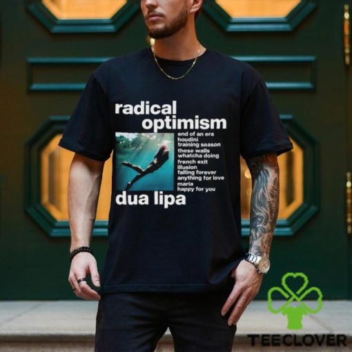 Dua Lipa Radical Optimism Breast Logo T hoodie, sweater, longsleeve, shirt v-neck, t-shirt