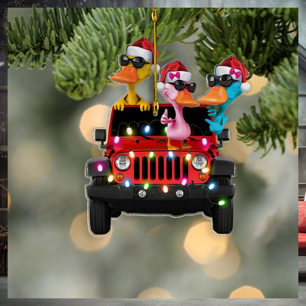 Duck Duck Jeep Off Road Truck Personalized Ornament Gift For Jeep Lovers Jeep Christmas Ornament Duck Duck Jeep Off Road Truck Personalized Ornament Gift For Jeep Lovers Jeep Christmas Ornament