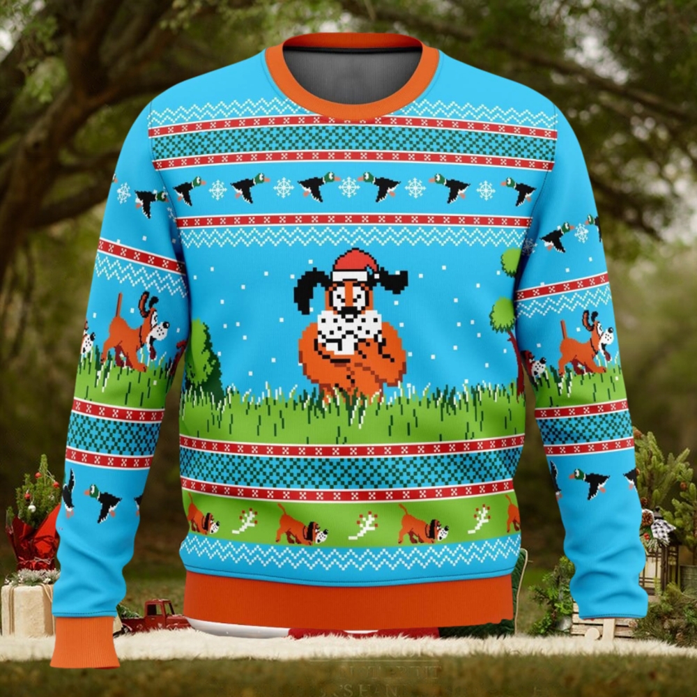 Duck Hunt 3D Ugly Christmas Sweater Unisex Christmas Sweater For Men And Women Duck Hunt 3D Ugly Christmas Sweater Unisex Christmas Sweater For Men And Women