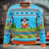 Coors Light Santa Hat Christmas Ugly Christmas Sweater 3D Gift For Men And Women