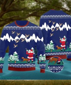 Duck Hunting Christmas Woven Ugly 3D Sweater For Thanksgiving