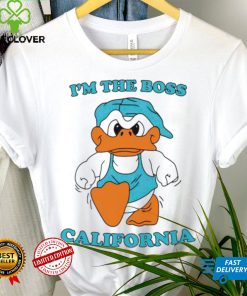 Duck I’m the boss california shirt