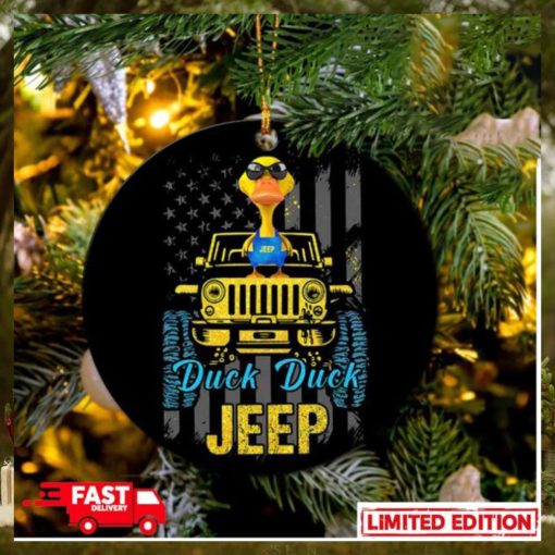 Duck Jeep Ornament Tree Decorations Perfect Gift For Holiday