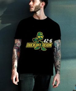 Duck Off Deion For Oregon College Fans Shirt