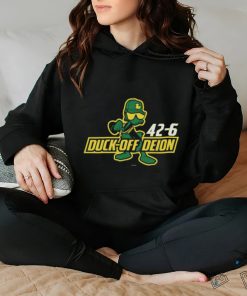 Duck Off Deion For Oregon College Fans Shirt