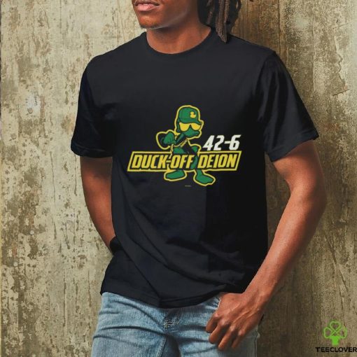 Duck Off Deion For Oregon College Fans Shirt