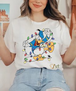 Duck With Christmas Light Shirt 3 Duck With Christmas Light Shirt