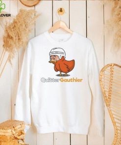 Duck sad quitter gauthier hoodie, sweater, longsleeve, shirt v-neck, t-shirt