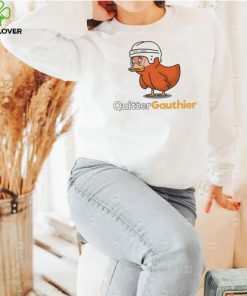 Duck sad quitter gauthier hoodie, sweater, longsleeve, shirt v-neck, t-shirt