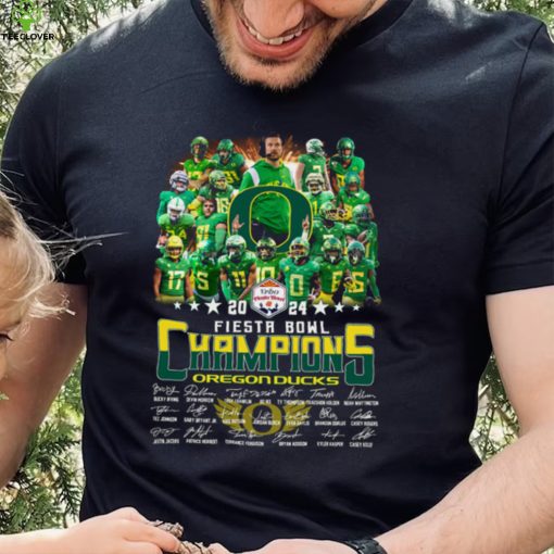 Ducks 2024 Fiesta Bowl Champions Shirt