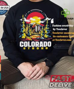 Dude Dad Colorado Strong T shirt