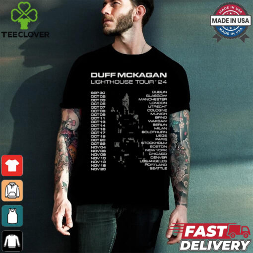 Duff McKagan Lighthouse Tour 2024 Shirt