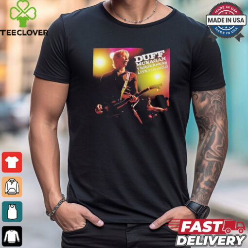 Duff Mckagan Tenderness Live In Los Angeles Album 2024 T Shirts
