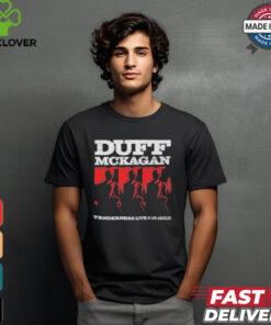 Duff Mckagan Triple Image Tenderness Live In Los Angeles 2024 T Shirts