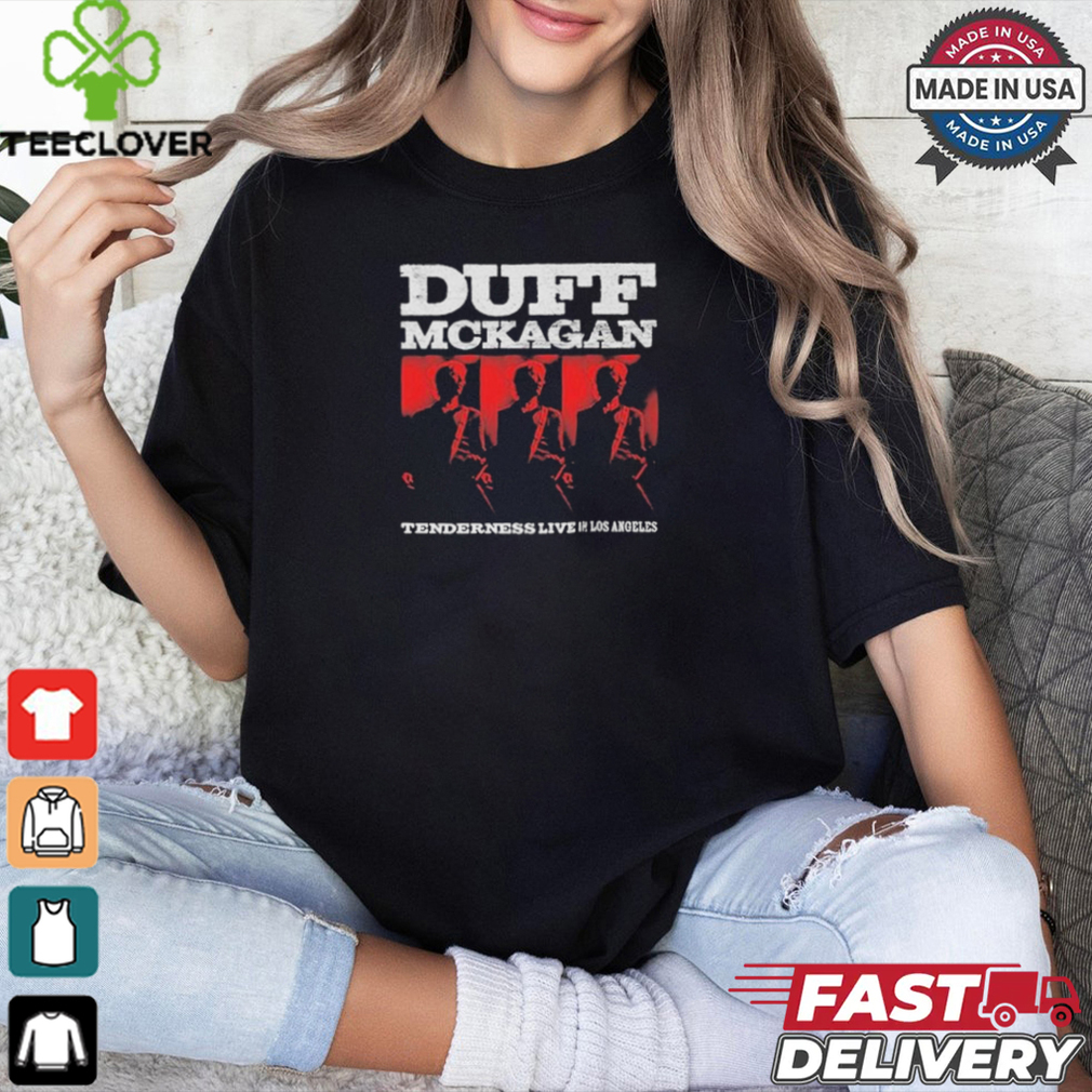 Duff Mckagan Triple Image Tenderness Live In Los Angeles 2024 T Shirts Duff Mckagan Triple Image Tenderness Live In Los Angeles 2024 T Shirts