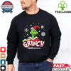 The Grinch Ew People holding Cleveland Browns Christmas ornament shirt