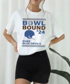 Duke Blue Devils 2024 Bowl Bound Helmet Shirt