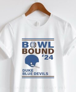 Duke Blue Devils 2024 Bowl Bound Helmet Shirt